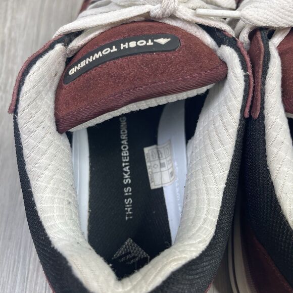 Y2k Emerica Tosh Townend Black Red Vintage OG Skateboarding Shoes Men’s Sz 9.5 A - Picture 7 of 12